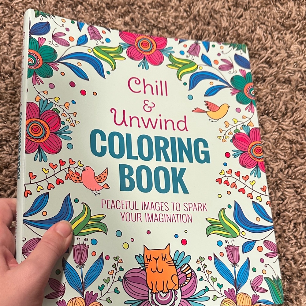Chill & Unwind Coloring Book